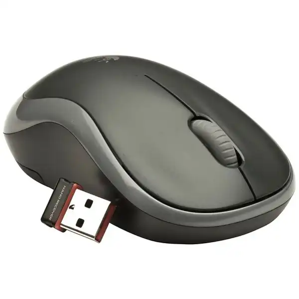 LOGITECH Wireless Mouse M185 - EWR2 - SWIFT GREY ( 910-002235 ) 