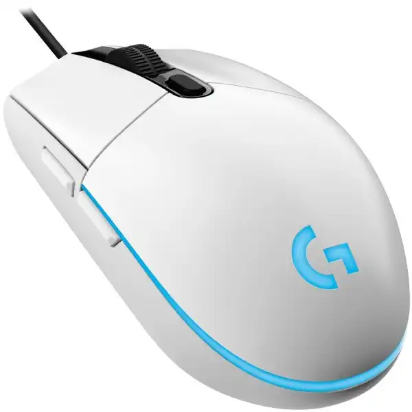 LOGITECH G102 LIGHTSYNC Gaming Mouse - WHITE - EER ( 910-005824 ) 