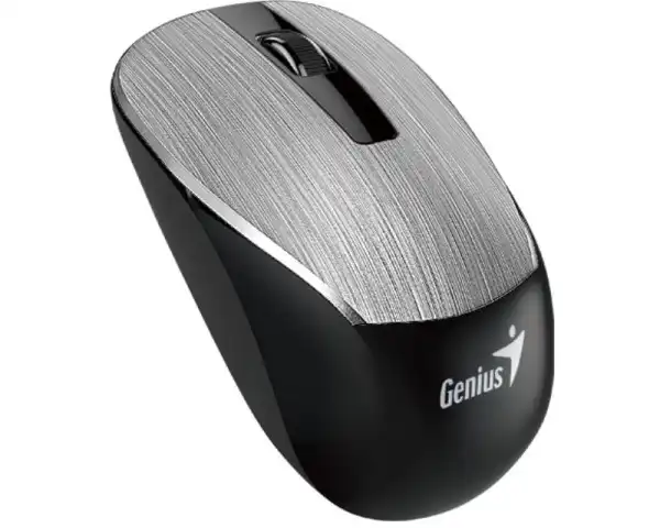 GENIUS NX-7015 IRON GREY Wireless Optical USB metalik sivi miš