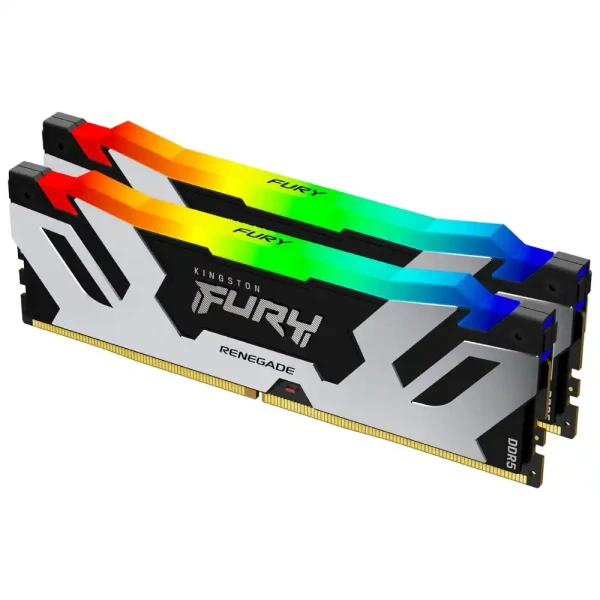 Memorija DDR5 96GB 6400MHz Kingston Fury Renegade RGB KF564C32RSAK2-96