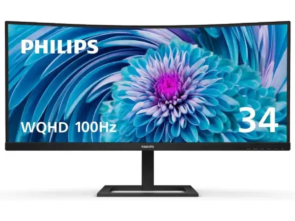 Monitor PHILIPS 346E2CUAE00 34''VA,zakrivljen,21:93440x1440100Hz1ms MPRTHDMI,DP,USBvisinacrna' ( '346E2CUAE00' ) 