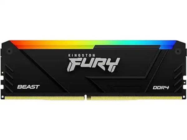 Memorija KINGSTON 16GBDIMMDDR43200MHzCL16FURY Beast RGB' ( 'KF432C16BB12A16' ) 