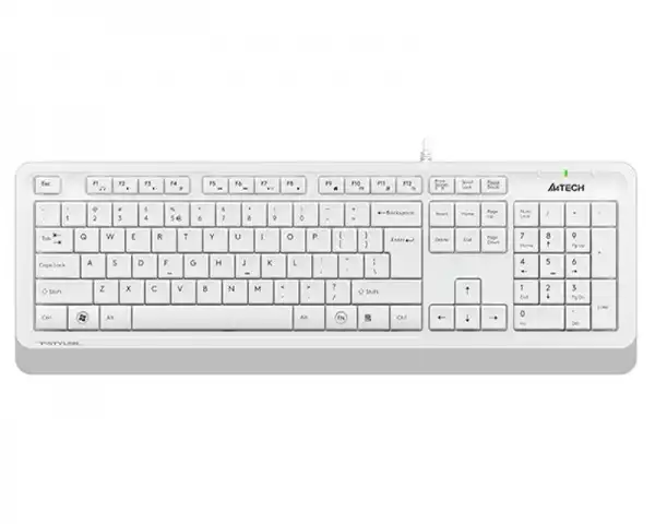 A4 TECH FK10 FSTYLER USB US bela tastatura